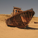 Illustration for article titled Abandoned Ships Stranded in the Desert
